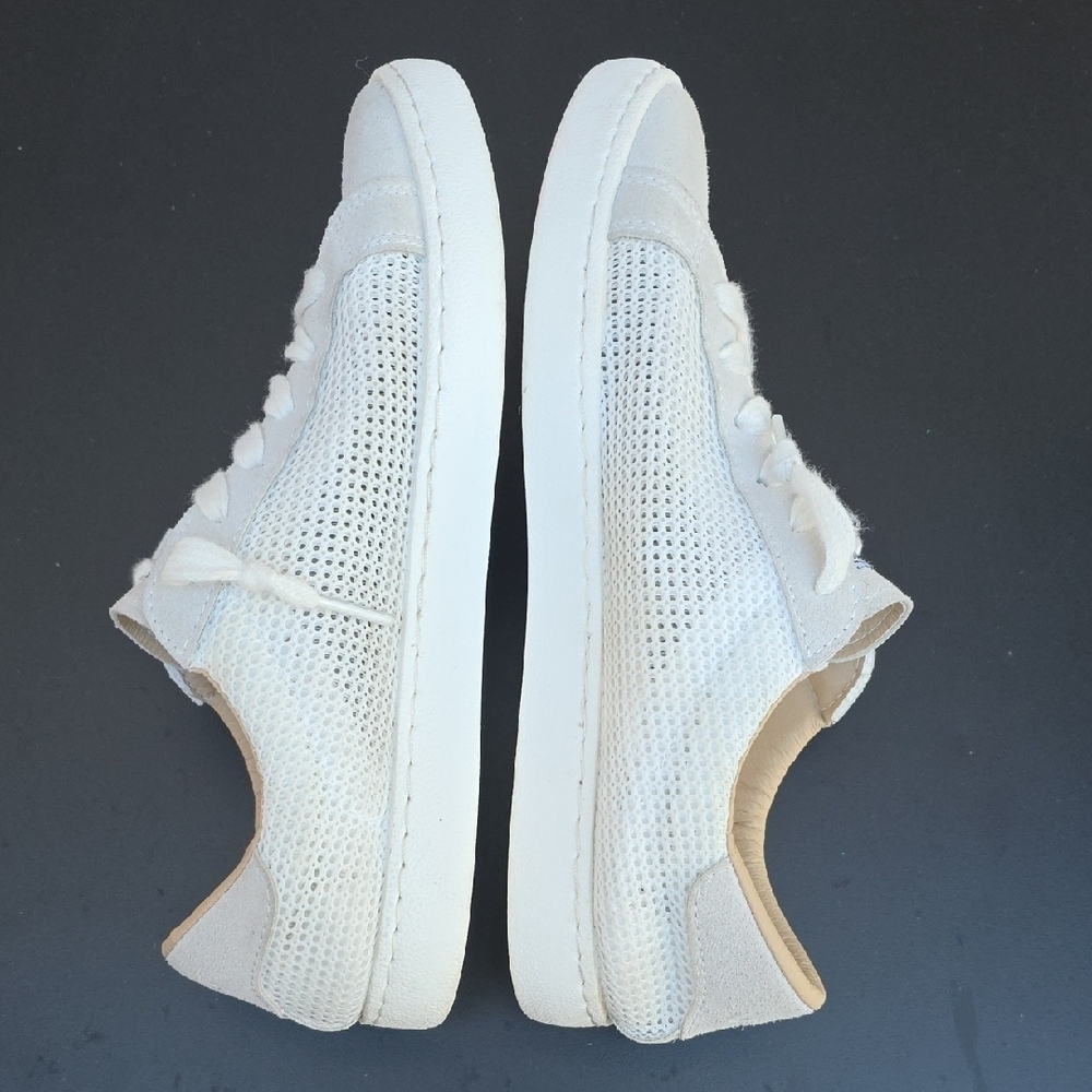 Vintage Havana Carla White Mesh Gold Star Sneakers Size 8 - Picture 7 of 10